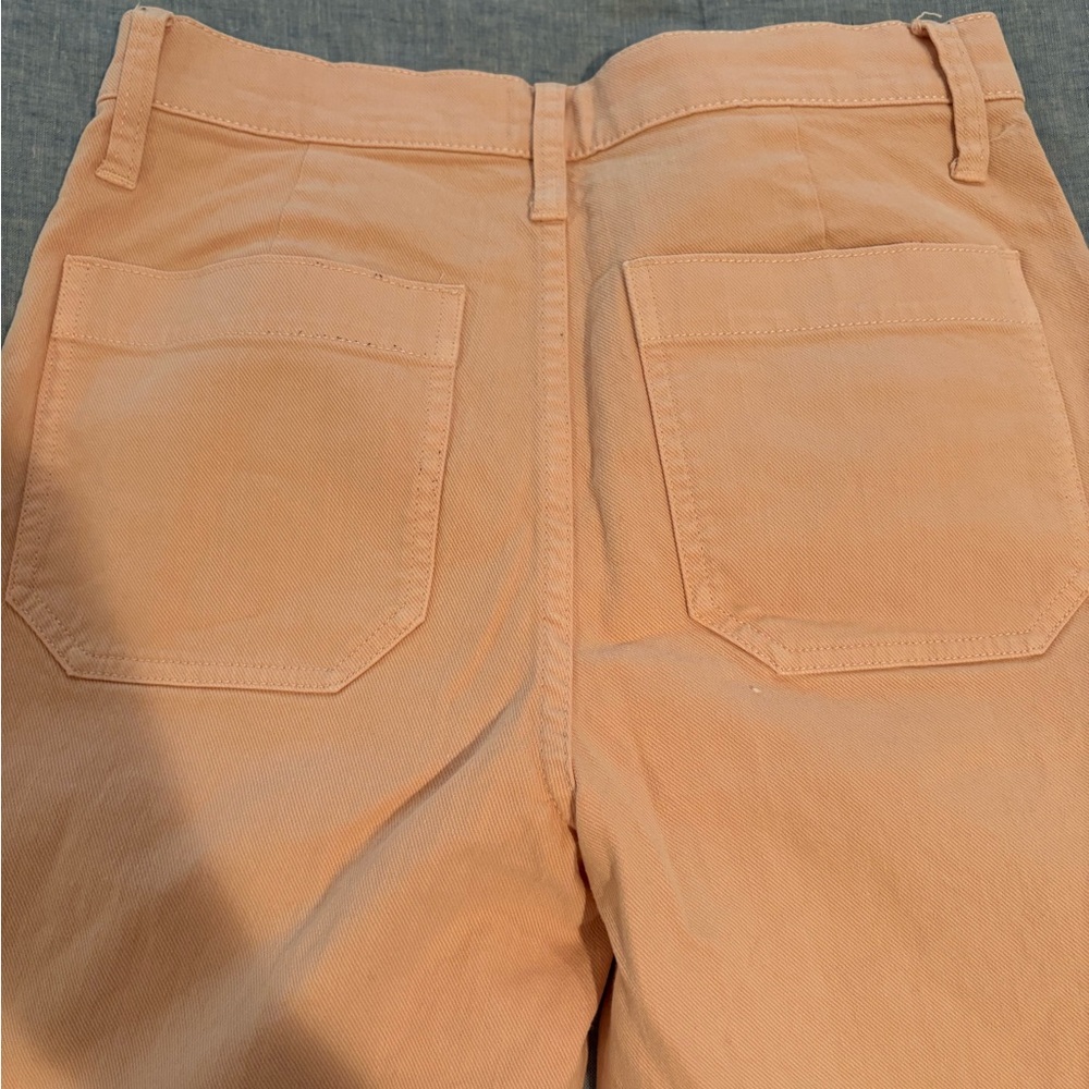 J. Crew Coral Wide-Leg Jeans Size 26 EUC - Picture 3 of 3